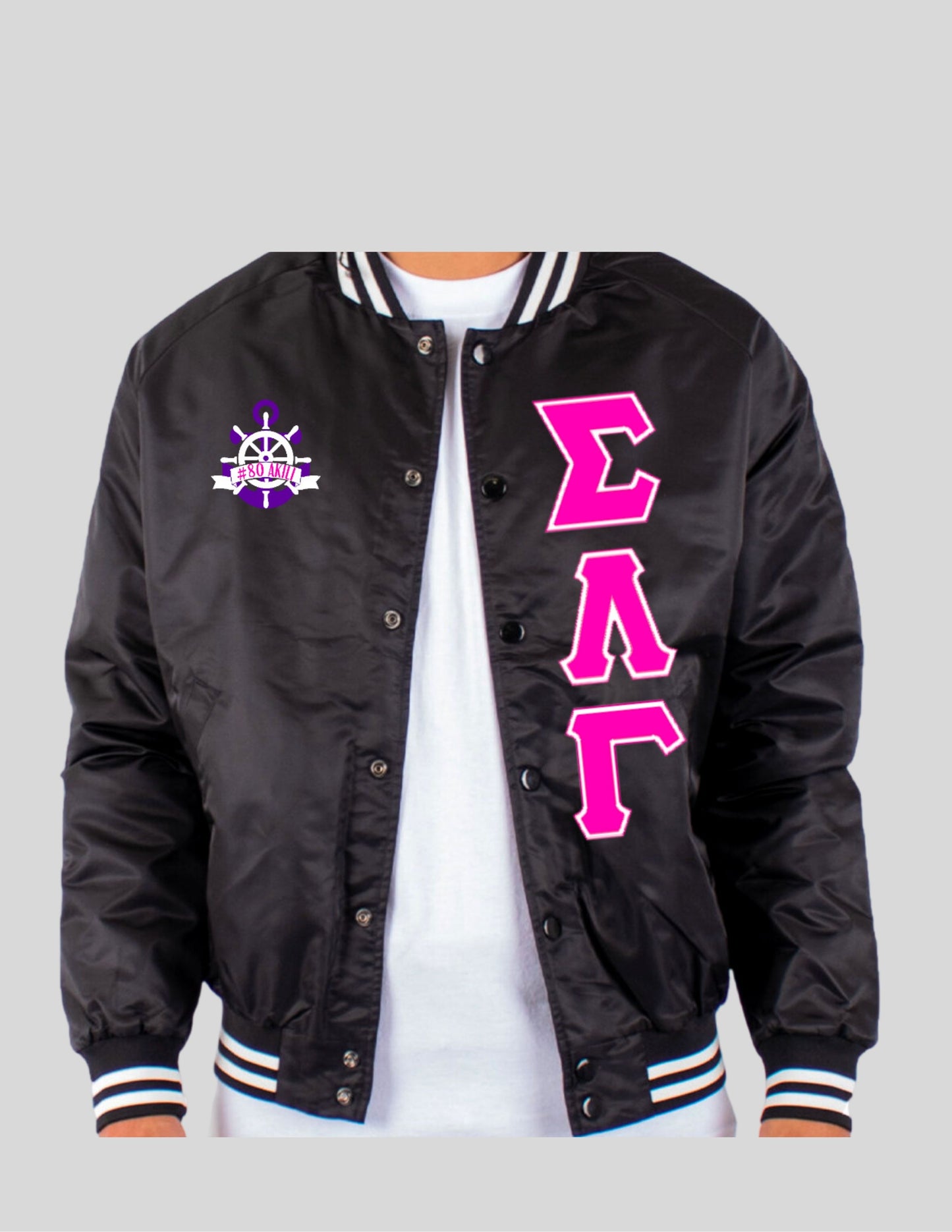 Sigma Lambda Gamma Bomber Jacket