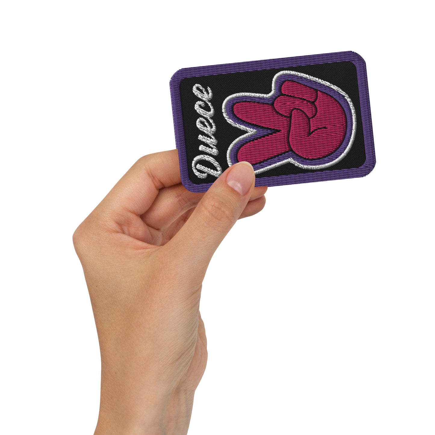 Embroidered Duece Patch