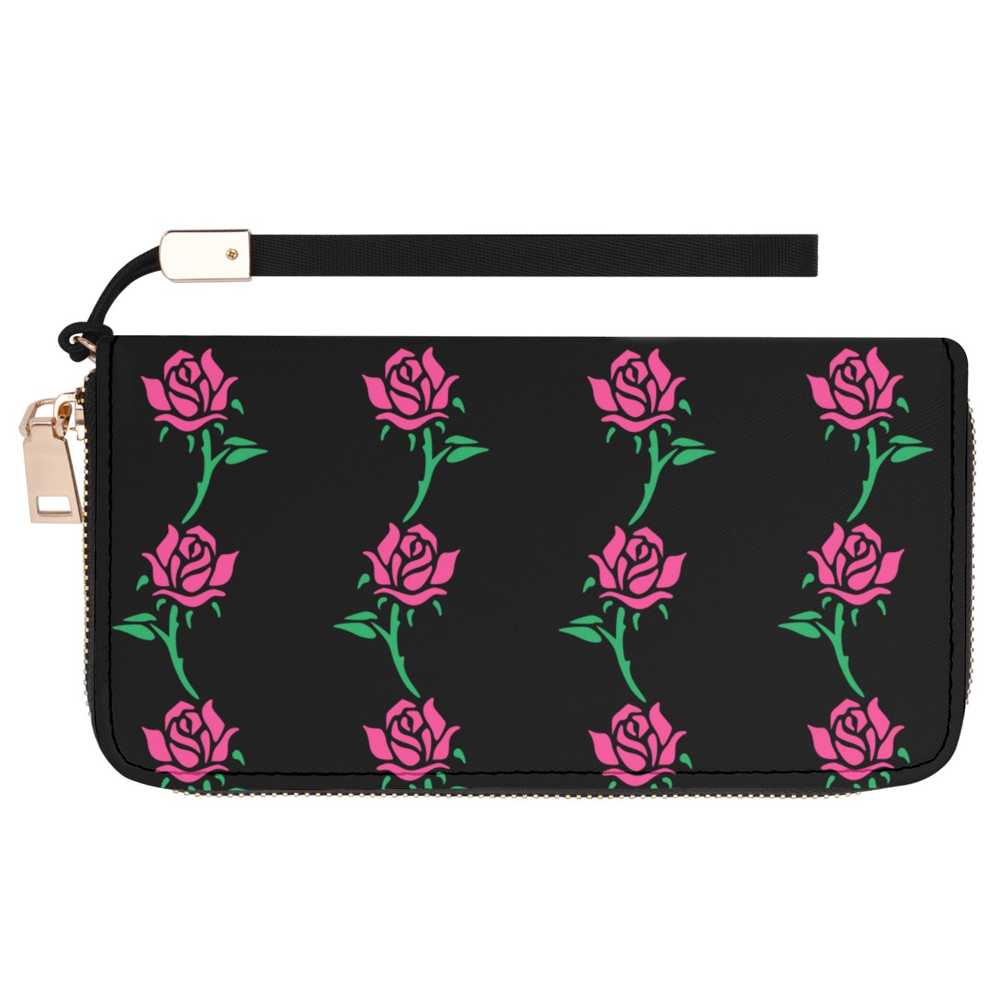 Distinct Black Clutch Wallet