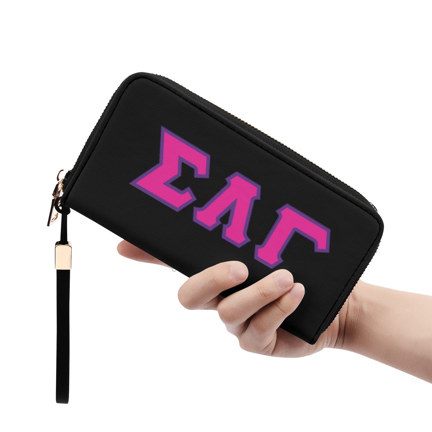 Distinct Black Clutch Wallet