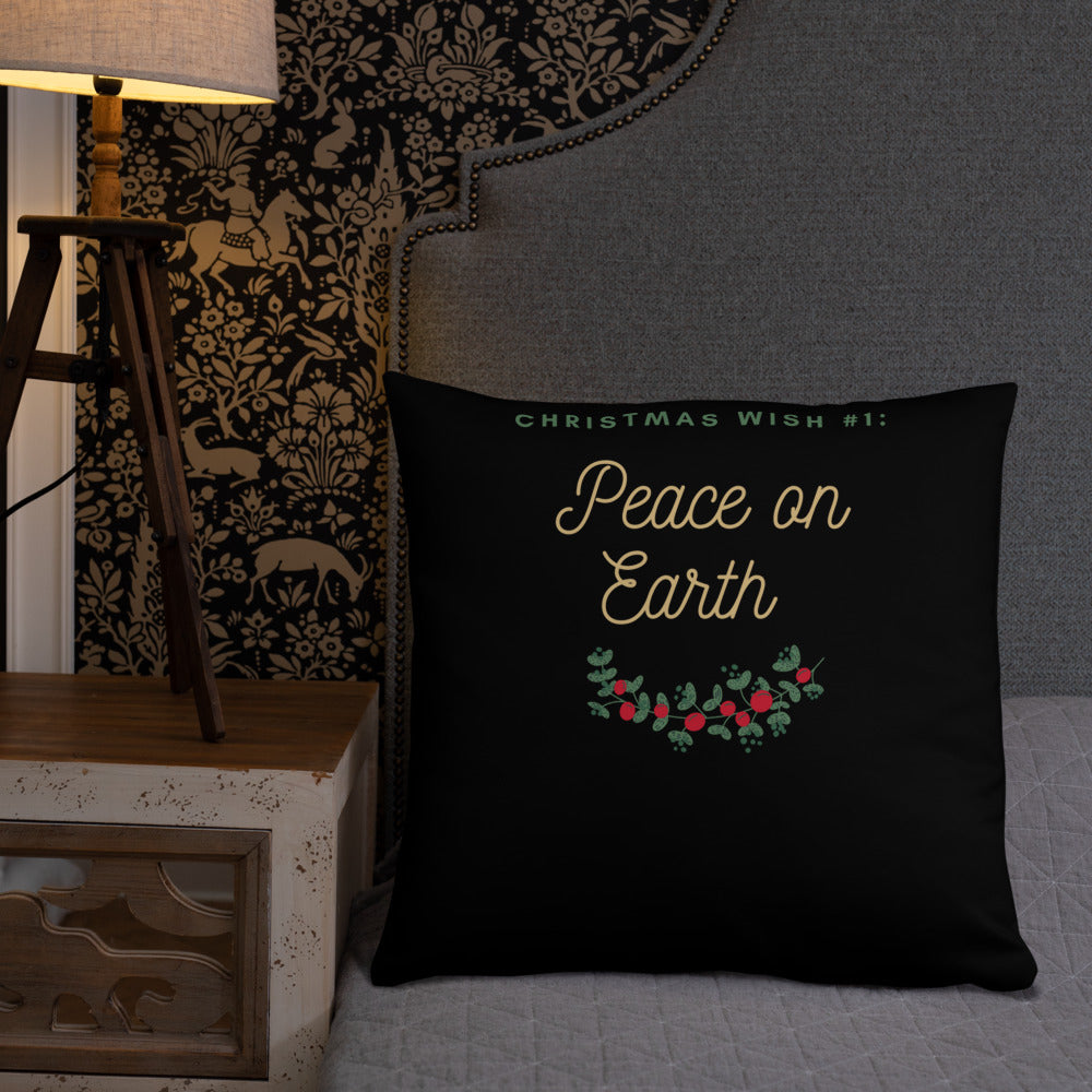 Peace On Earth Basic Pillow