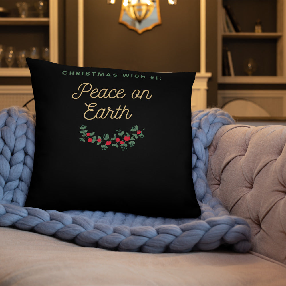 Peace On Earth Basic Pillow