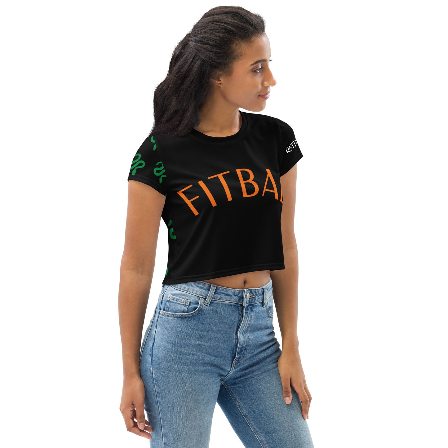 FITBAE Rattler Pride Crop Tee