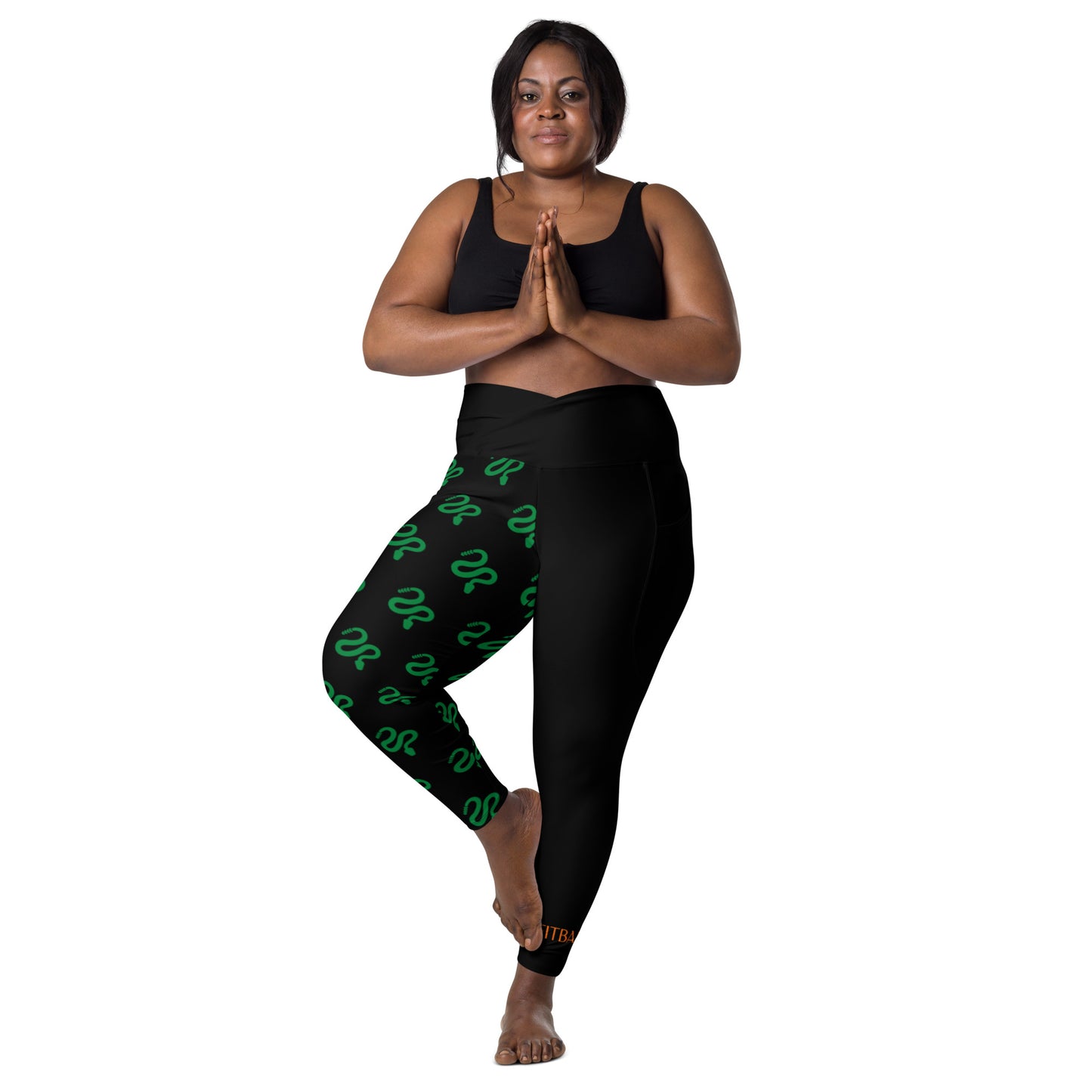 FITBAE Rattler Pride Crossover Leggings with Pockets