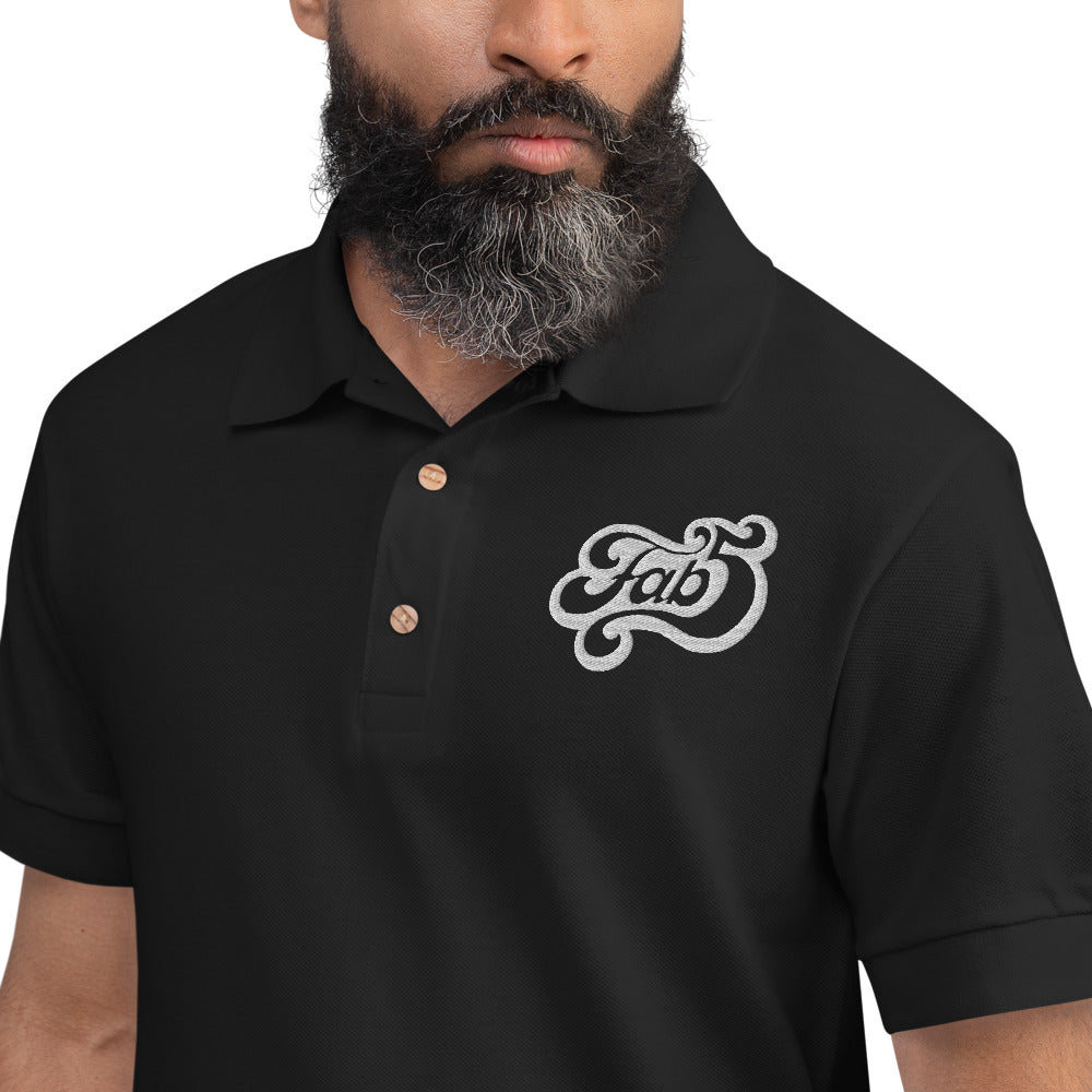 Embroidered Polo Shirt.