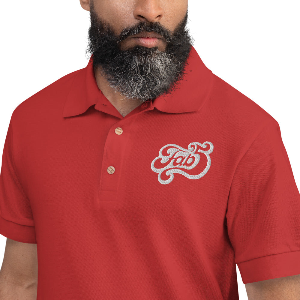 Embroidered Polo Shirt.