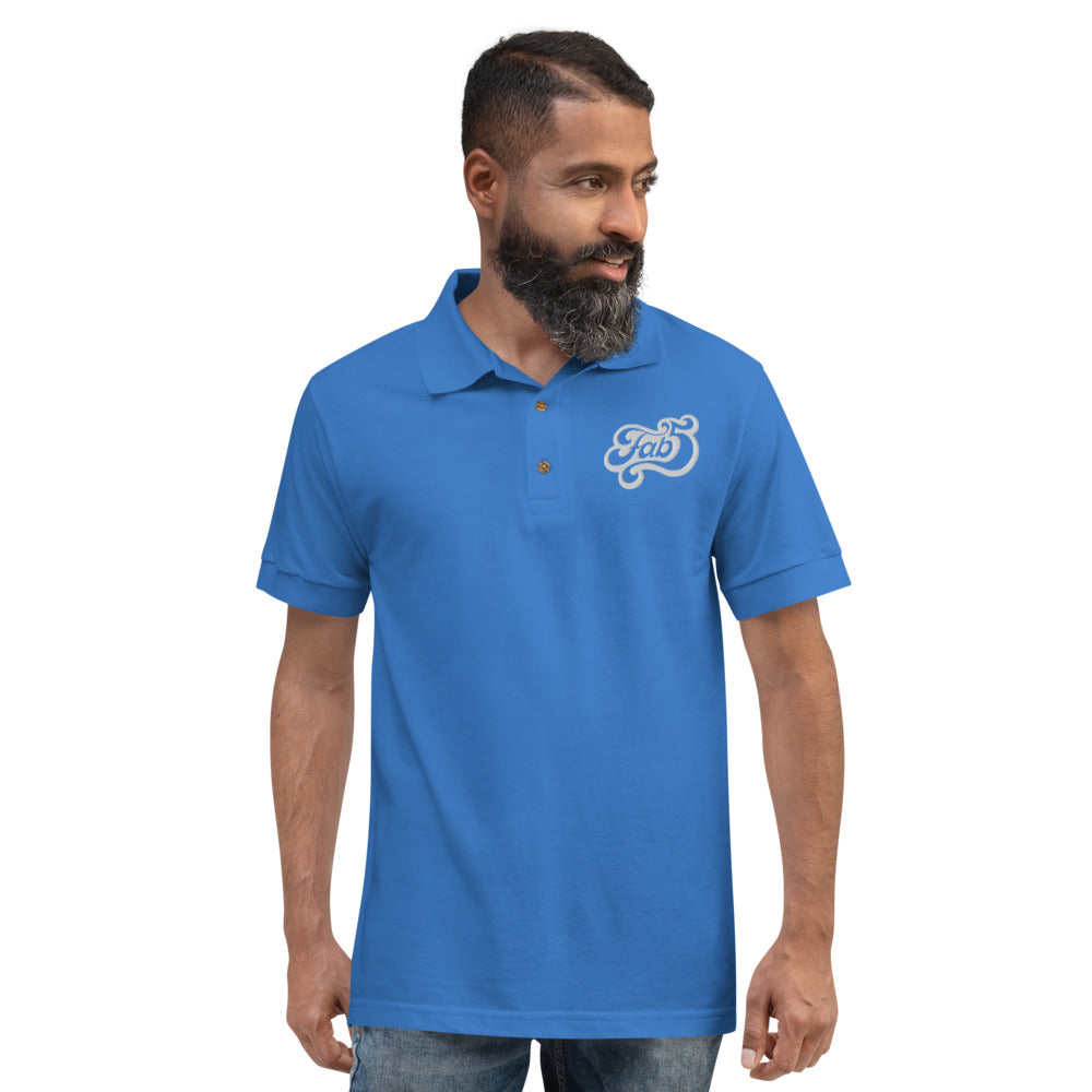Embroidered Polo Shirt.