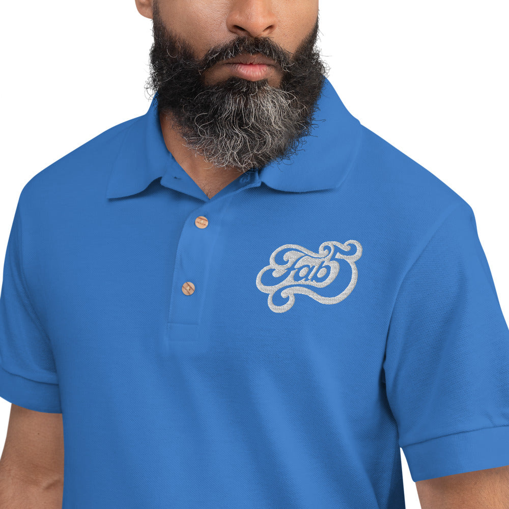 Embroidered Polo Shirt.
