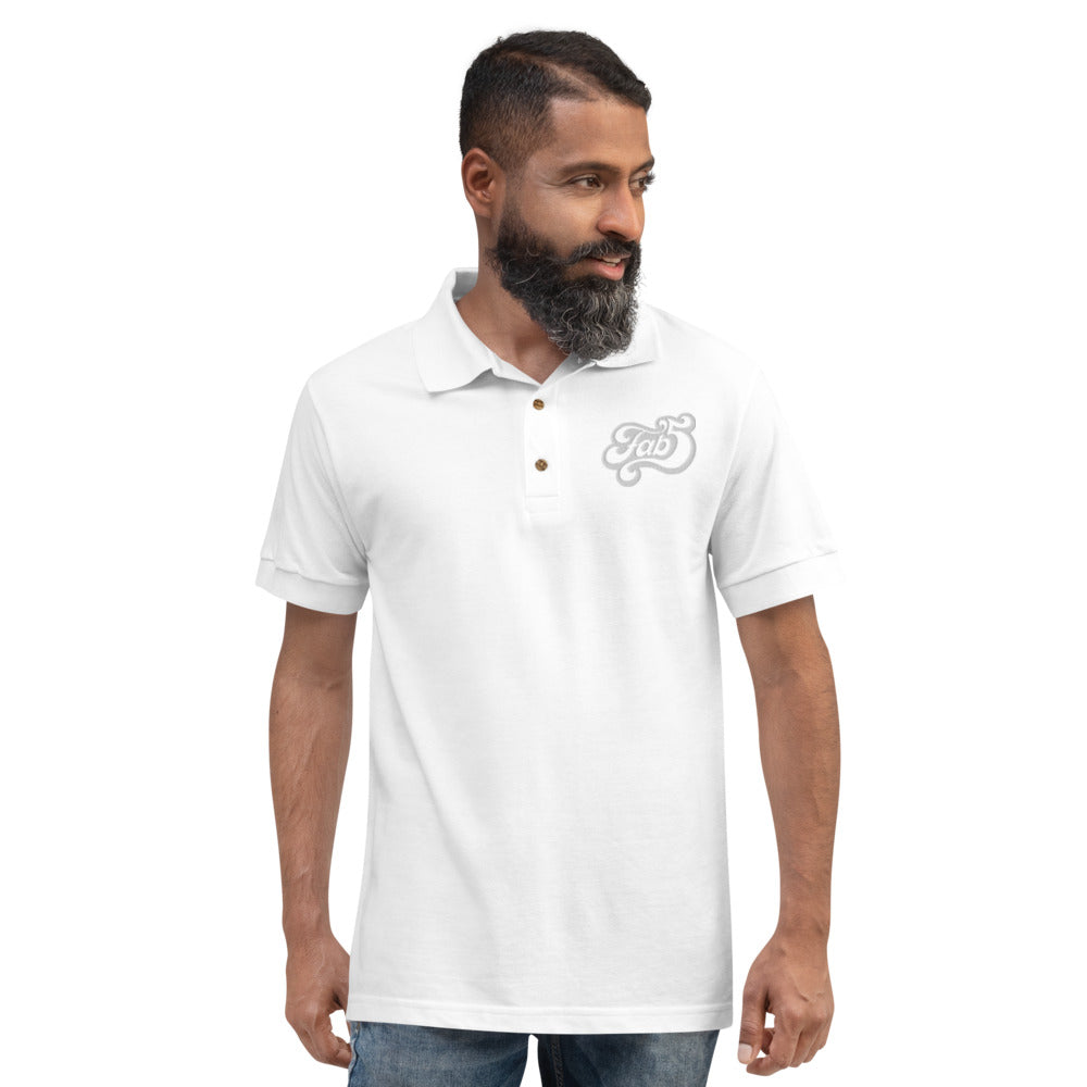 Embroidered Polo Shirt.