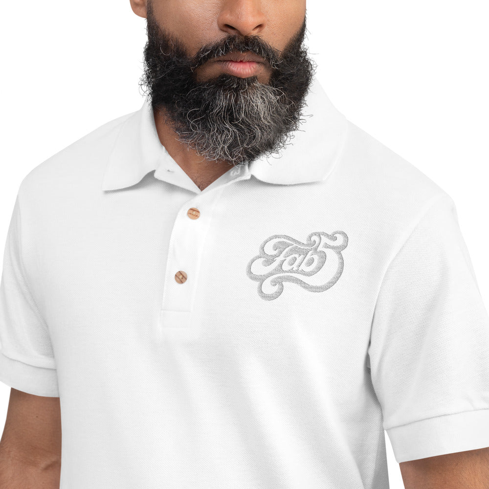 Embroidered Polo Shirt.