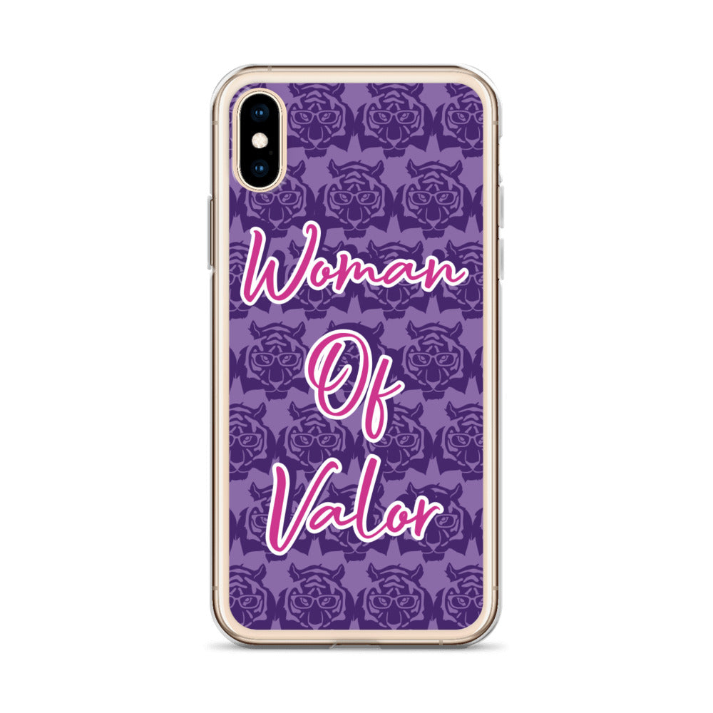 Woman of Valor iPhone Case