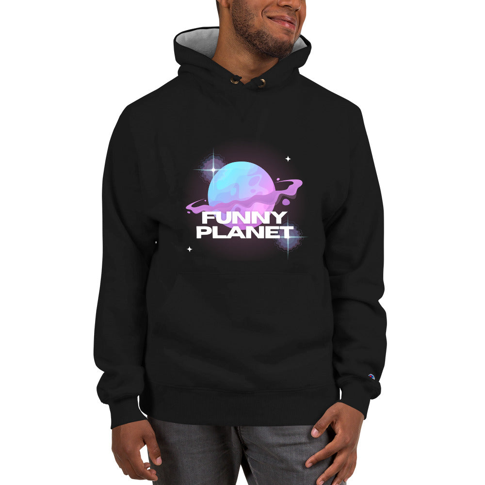 Funny Planet Champion Hoodie