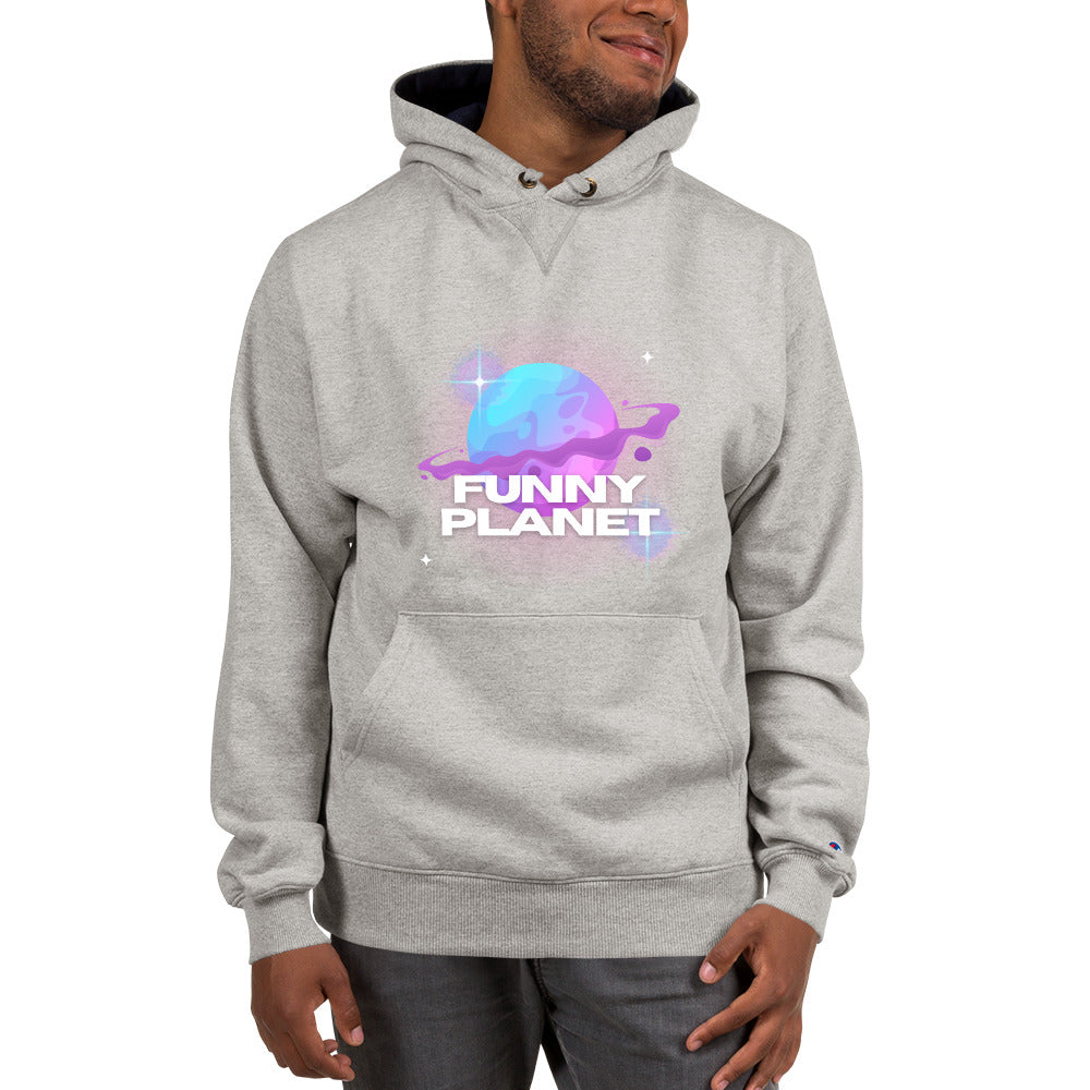 Funny Planet Champion Hoodie
