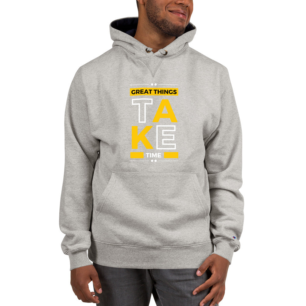 Great Things Champion Hoodie
