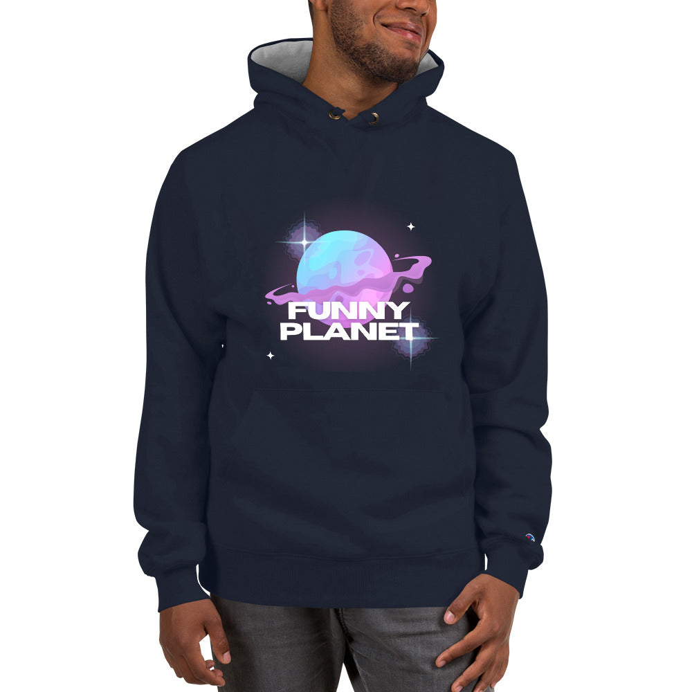 Funny Planet Champion Hoodie