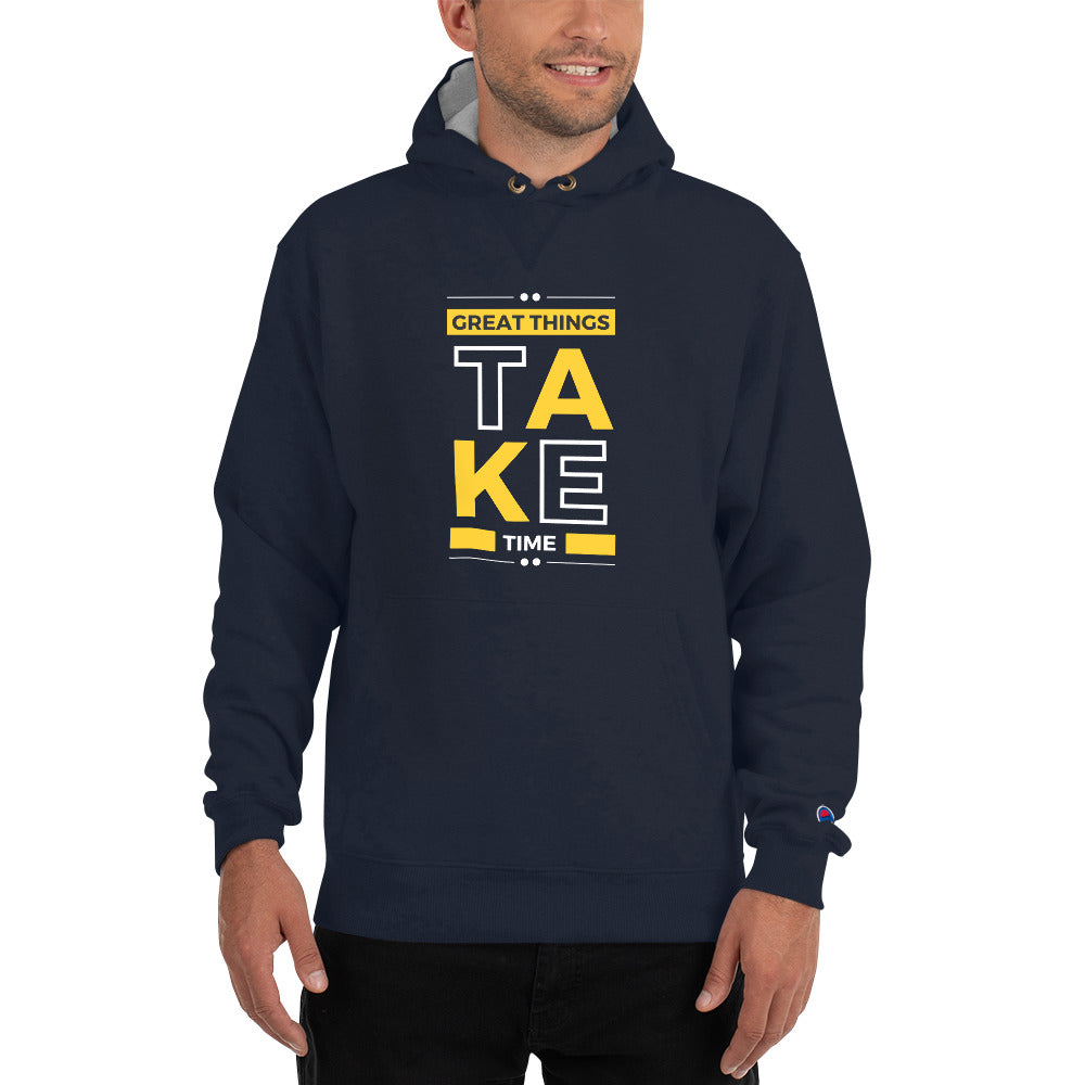 Great Things Champion Hoodie