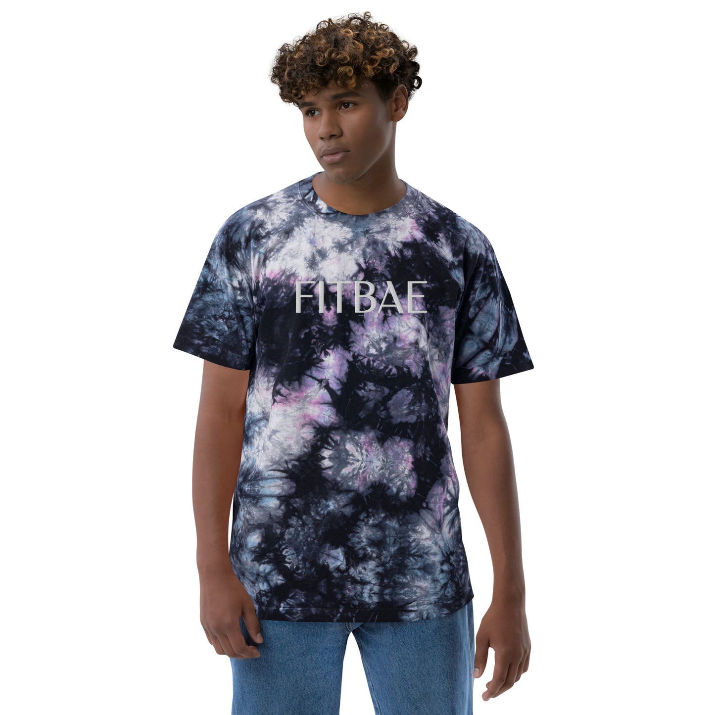 FitBae Oversized tie-dye t-shirt