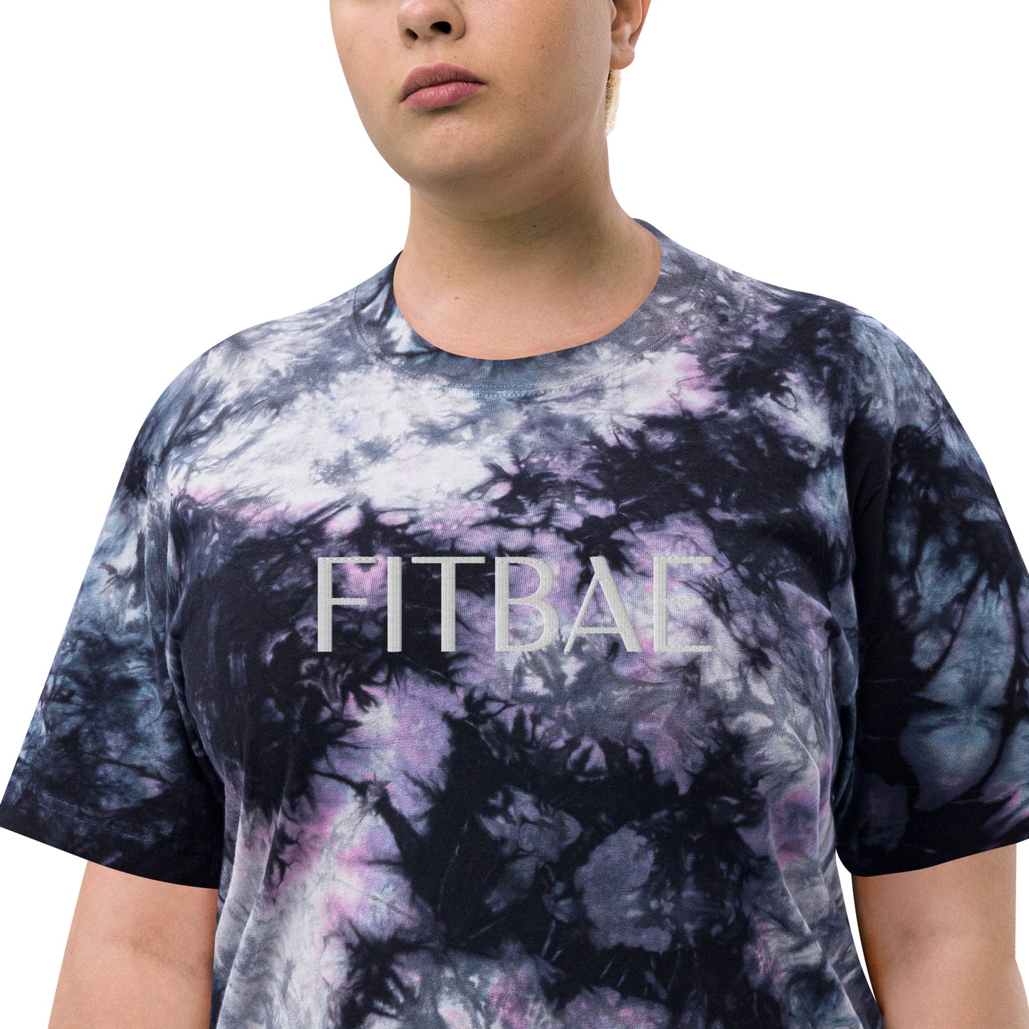 FitBae Oversized tie-dye t-shirt