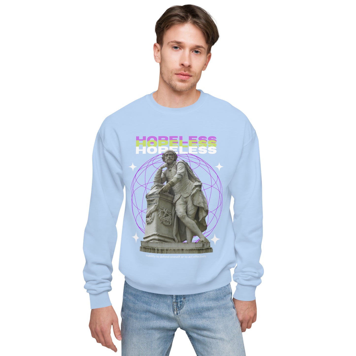 Hopeless fleece sweatshirt