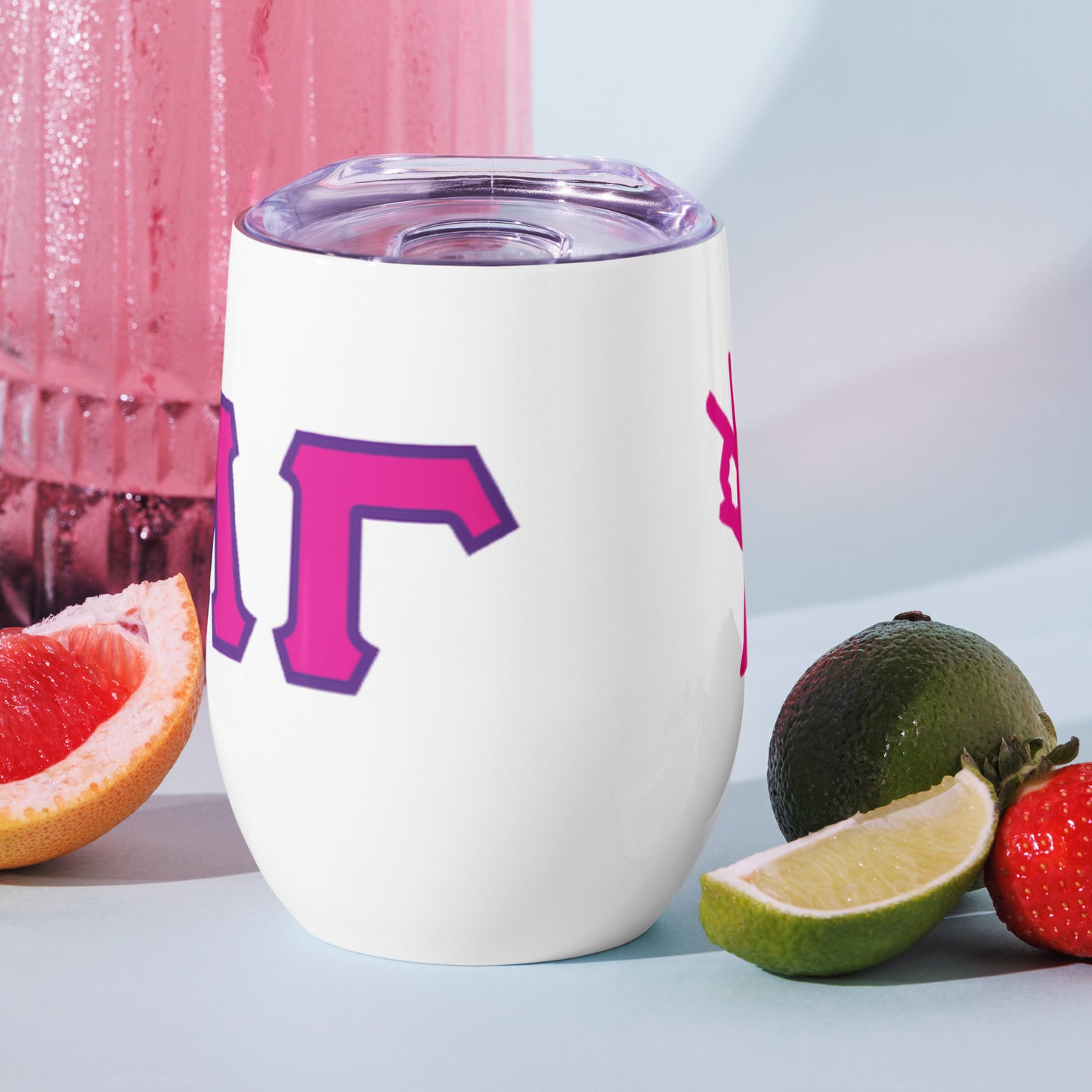 Distinct White Small Tumbler