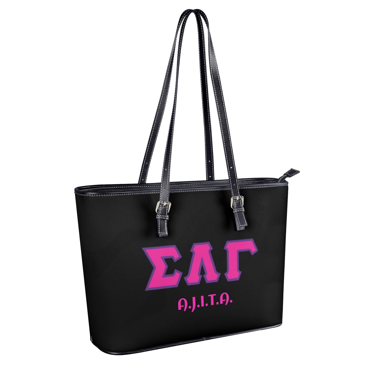 Customizable Distinct Black Tote Bags