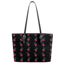 Load image into Gallery viewer, Customizable Distinct Black Tote Bags
