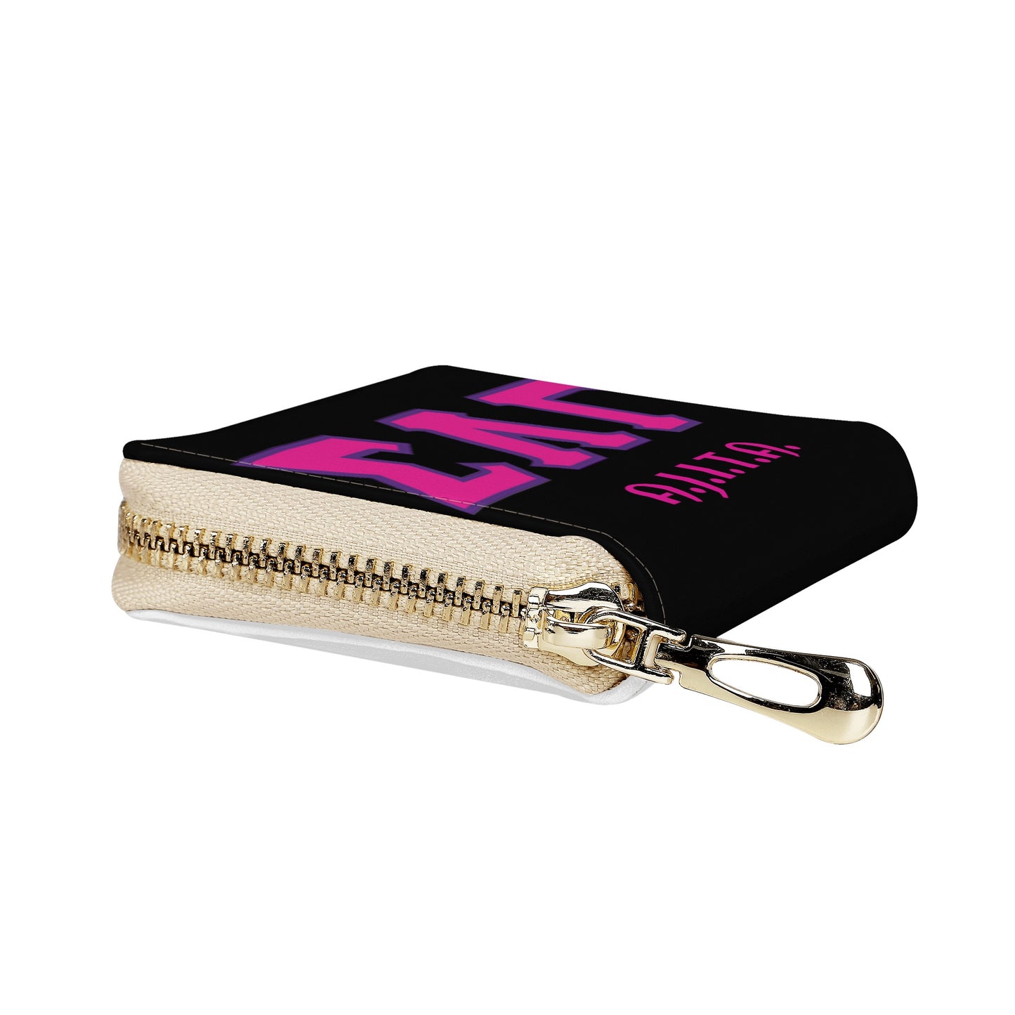 Customizable Distinct Zipper Card Holder