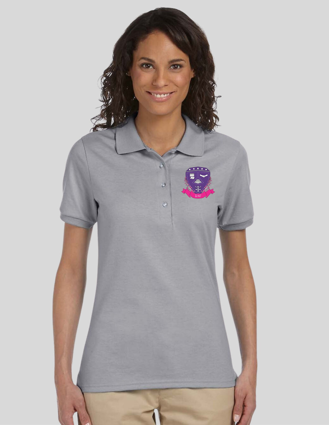 Sigma Lambda Gamma Pride Polo