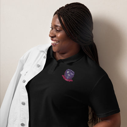 Premium Embroidered SLG Crest Polo