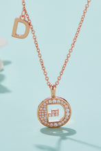 Load image into Gallery viewer, Moissanite A to J Pendant Necklace
