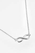 Load image into Gallery viewer, Figure 8 Lobster Clasp 925 Sterling Silver Necklace
