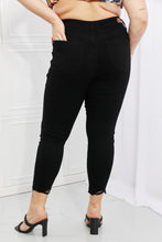 Load image into Gallery viewer, Judy Blue Mila Full Size High Waisted Shark Bite Hem Skinny Jeans

