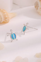 Load image into Gallery viewer, Opal Turtle 925 Sterling Silver Stud Earrings
