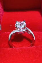 Load image into Gallery viewer, 3 Carat Moissanite Side Stone Ring
