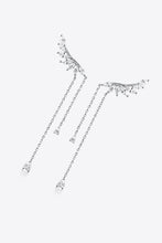 Load image into Gallery viewer, Platinum-Plated Crawl Earrings
