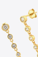 Load image into Gallery viewer, Inlaid Zircon 925 Sterling Silver Earrings
