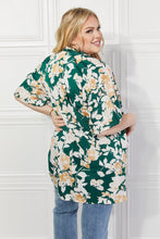 Load image into Gallery viewer, Justin Taylor Time To Grow Floral Kimono in Green
