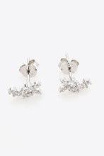 Load image into Gallery viewer, Zircon 925 Sterling Silver Stud Earrings

