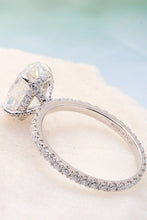 Load image into Gallery viewer, 14K White Gold 2.5 Carat Moissanite 4-Prong Ring
