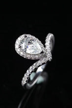 Load image into Gallery viewer, 2 Carat Moissanite Teardrop Ring
