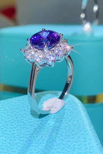 Load image into Gallery viewer, Hopeful Romance 2 Carat Moissanite Platinum-Plated Ring
