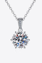Load image into Gallery viewer, Looking At You 2 Carat Moissanite Pendant Necklace
