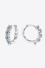 Load image into Gallery viewer, 2.4 Carat Moissanite Huggie Earrings
