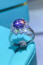 Load image into Gallery viewer, Hopeful Romance 2 Carat Moissanite Platinum-Plated Ring
