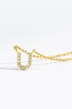 Load image into Gallery viewer, Q To U Zircon 925 Sterling Silver Necklace
