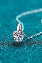 Load image into Gallery viewer, Minimalist 925 Sterling Silver Moissanite Pendant Necklace
