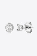 Load image into Gallery viewer, Zircon 925 Sterling Silver Stud Earrings
