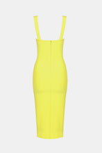 Load image into Gallery viewer, Split Zip-Back Sleeveless Bandage Dress
