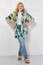 Load image into Gallery viewer, Justin Taylor Time To Grow Floral Kimono in Green
