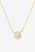 Load image into Gallery viewer, Zircon Decor Pendant 925 Sterling Silver Necklace
